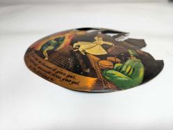 Antika Mevlana Duvar Tabağı - El Boyama Bakır Tabak - Konya Semazen Tabak - ESKİ ÜRÜN -  Duvar Dekoru