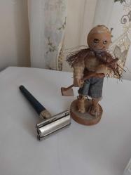 Vintage koleksiyonluk traş bıçağı