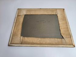 Antika HOROZ Kanaviçe - Ahşap Çerçeveli Cam Kaplamalı El İşi Kanaviçe - Tablo - Duvar Dekoru