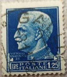 1929 İtalya Pulu - İmparatorluk Serisi 125 Liret