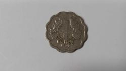 1939 YILI NİKEL 1 KURUŞ ÇİL ALTI KONDİSYONDA