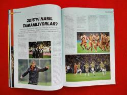 Santra - Futbolu Yaşatanların Dergisi - Sayı: 4 - Aralık 2016 - Cristiano Ronaldo, Arda Turan Barcelona, Mesut Özil, Galatasaray, Fenerbahçe, Beşiktaş, Avrupa ve Dünya Futbolu...
