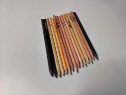 Otel Kalem Lotu - Kurşun Kalem Koleksiyonu - KLM3 - 15 Adet