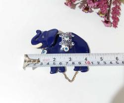 Eskilerden FİL Nazarlık - Nazar Boncuğu Duvar Dekoru - Duvar Tabağı - Dekor