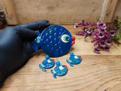 Eskilerden BALIK Nazarlık - Nazar Boncuğu Bereket Duvar Dekoru - Duvar Tabağı - Balık Dekor