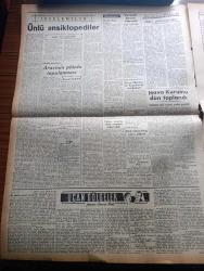 Ulus Gazetesi - Turkish Newspaper - 14 Mart 1950 - sel felaketinden çıkan dersler yazan Profesör Doktor Yavuz Abadan Başmakale - devlet planı üzerinde hükümet çalışmaları ilerliyor - Üstte Cumhurbaşkanı İsmet İnönü kars heyetiyle altta Ulukışla ve gündüzbey heyetleriyle Fotoğraflar - Cemil Sait Barlas devletçiliğimizin geniş bir izahını yaptı - yeni gelen sigara makineleri - Türk Hava kurumunda dünkü toplantı - Sınai kalkınma Bankası statüsü kabul edildi - Merkez Bankası umum müdürü Sadi Bekter fotoğraf - Türk hekimliğinin bir başarısı daha yazan Peyami Safa - Uçan gölgeler yazan Server Bedi Yazı Dizisi - Türk öğrencilerini Irak Kralı Naibi kabul etti - Reşit Paşa'nın türbesi açıldı - Yankee Paşa yazan Edison Marshall yazı dizisi - 18 Mart Çanakkale zaferi için tören yapılacak - Mualla Gökçay Bomonti aile saz salonunda - hemşire Nimet yazan Azmiye Hami Güven Yazı Dizisi - Hamiyet Yüceses ve üstad Hakkı Derman Ankara Vefa gençlik kulübü yararına büyük sinemada konser verecek