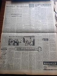 Ulus Gazetesi - Turkish Newspaper - 29 Aralık 1959 - diyanet İşleri reisliği bütçesi yazan Yakup Kadri Karaosmanoğlu Başmakale - Irak başbakanı General Kasım İran'a çattı - Arapça yazılan şişeler birçok gazino pavyon ve lokantalarda kullanılmaktadır fotoğraf - ara seçimi için bütçeye neden tahsisat konmadı - Selami Akpınar ve Naim Tirali için 4 ay mehil isteği reddedildi - yurttaşları tehditle  Vatan Cephesine yazma gayreti - adalet bakanı istifa etmelidir yazan Bülent Ecevit - körler eğitimi ile ilgili sergi açıldı - kıbrıs'taki seçimin tarihi üzerinde anlaşmazlık var - kumsalda çeviren Bilge Karasu Yazı Dizisi - Diyarbakır Demokrat Parti teşkilatı içindeki huzursuzluk - içimizden ikisi yazan Emil Galip Sandalcı - pasif korunma dersi yerine CHP'ye küfür eden binbaşı Osman Nuri Dedeoğlu - acı sevda filmi başrolde Muhterem Nur ve Ahmet Tarık Tekçe Ulus sinemasında - şampiyon jokey Kazım Yıldız kupasının verilişini tenkit ediyor fotoğraf - mağlup edilmeyenler Beşiktaş - Ordu takımımız