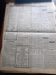 Ulus Gazetesi - Turkish Newspaper - 29 Aralık 1959 - diyanet İşleri reisliği bütçesi yazan Yakup Kadri Karaosmanoğlu Başmakale - Irak başbakanı General Kasım İran'a çattı - Arapça yazılan şişeler birçok gazino pavyon ve lokantalarda kullanılmaktadır fotoğraf - ara seçimi için bütçeye neden tahsisat konmadı - Selami Akpınar ve Naim Tirali için 4 ay mehil isteği reddedildi - yurttaşları tehditle  Vatan Cephesine yazma gayreti - adalet bakanı istifa etmelidir yazan Bülent Ecevit - körler eğitimi ile ilgili sergi açıldı - kıbrıs'taki seçimin tarihi üzerinde anlaşmazlık var - kumsalda çeviren Bilge Karasu Yazı Dizisi - Diyarbakır Demokrat Parti teşkilatı içindeki huzursuzluk - içimizden ikisi yazan Emil Galip Sandalcı - pasif korunma dersi yerine CHP'ye küfür eden binbaşı Osman Nuri Dedeoğlu - acı sevda filmi başrolde Muhterem Nur ve Ahmet Tarık Tekçe Ulus sinemasında - şampiyon jokey Kazım Yıldız kupasının verilişini tenkit ediyor fotoğraf - mağlup edilmeyenler Beşiktaş - Ordu takımımız