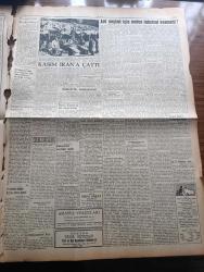Ulus Gazetesi - Turkish Newspaper - 29 Aralık 1959 - diyanet İşleri reisliği bütçesi yazan Yakup Kadri Karaosmanoğlu Başmakale - Irak başbakanı General Kasım İran'a çattı - Arapça yazılan şişeler birçok gazino pavyon ve lokantalarda kullanılmaktadır fotoğraf - ara seçimi için bütçeye neden tahsisat konmadı - Selami Akpınar ve Naim Tirali için 4 ay mehil isteği reddedildi - yurttaşları tehditle  Vatan Cephesine yazma gayreti - adalet bakanı istifa etmelidir yazan Bülent Ecevit - körler eğitimi ile ilgili sergi açıldı - kıbrıs'taki seçimin tarihi üzerinde anlaşmazlık var - kumsalda çeviren Bilge Karasu Yazı Dizisi - Diyarbakır Demokrat Parti teşkilatı içindeki huzursuzluk - içimizden ikisi yazan Emil Galip Sandalcı - pasif korunma dersi yerine CHP'ye küfür eden binbaşı Osman Nuri Dedeoğlu - acı sevda filmi başrolde Muhterem Nur ve Ahmet Tarık Tekçe Ulus sinemasında - şampiyon jokey Kazım Yıldız kupasının verilişini tenkit ediyor fotoğraf - mağlup edilmeyenler Beşiktaş - Ordu takımımız