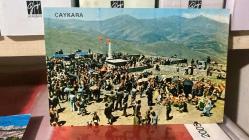 KARTPOSTAL - Sultanmurat Şehitier tepesinden bir görüntü Çaykara Trabzon (1970/80 Baskı)