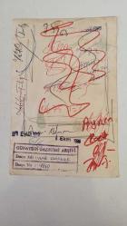 ANAVATAN PARTİSİ'NİN (ANAP) KURUCULARINDAN, ESKİ MİLLİ EĞİTİM GENÇLİK ve SPOR BAKANI VEHBİ DİNÇERLER'İN ORİJİNAL AJANS-BASIN FOTOĞRAFI - 18 x 12 cm EBADINDA - VEHBİ DİNÇERLER, ''KİTAP YAZMA SEFERBERLİĞİ'' KONUSUNDA DÜZENLEDİĞİ BASIN TOPLANTISINDA KONUŞMA YAPARKEN. 1985