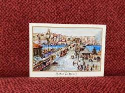 ŞÜKRÜ ÇAĞLAYAN / İSTANBUL GALATA KÖPRÜSÜ / KARTPOSTAL