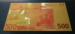 500 EURO ALTIN VARAKLI