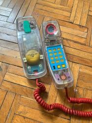 Çılgın Bediş Telefonu - Koleksiyonluk Şeffaf Telefon