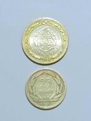 1956 TARİHLİ PİRİNÇ 25 KURUŞ