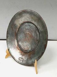 Antika 1800'ler Osmanlı Ermeni Bakır Tabak