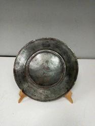 Antika 1800'ler Osmanlı Ermeni Bakır Tabak