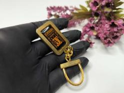 Versace Anahtarlık - Dönerli Metal Marka Anahtarlık