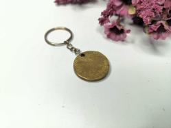 72 Numara Pirinç - Metal Anahtarlık - Dolap Numara anahtarlığı