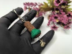 Semazen Anahtarlık - Mevlana Konya Tema Mevalevi Sarık - Şapkası Anahtarlık