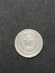 1943 TARİHLİ NİKEL 5 KURUŞ