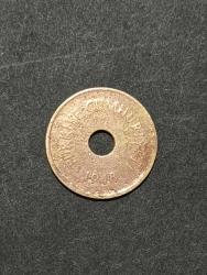 1948 TARİHLİ DELİKLİ İKİ BUÇUK KURUŞ