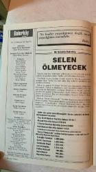 BAKIRKÖY POSTASI DERGİSİ - 7–13 HAZİRAN 1994 SAYI: 43  OĞUZ OKTAY YÜCESAN – ERGUN KÖKNAR – GÜVEN MUTLU – SALİH GÜNAY – AYTEN ODABAŞI – DERYA ALDAŞ – MELTEM ŞENTÜRK – SERKAN YAŞAR – HASAN UĞUR NAYIR – ERGÜL GÜNERHAN – FUAT SARIKAYA – ERCAN TİLMAŞ – LATİF ALİ YILDIRIM – ALİ ÖZER – SEDAT KİMİL – TEKİN TUNÇEL – HÜLYA YÜCESAN – LÜTFÜ TOPRAÇ – ALİ TALİP ÖZDEMİR – NURETTİN SÖZEN – FİKRET TOKSOZ – ASUMAN SUAR – PERİHAN YURDAL – SELEN YURDAL  MARMARA VE BOĞAZLAR BELEDİYELER BİRLİĞİ BAŞKANI ALİ TALİP ÖZDEMİR SEÇİLDİ – ÇEVRE SORUNLARI OTURUMU: ÇEKMECE GRUBU – ÇÖP SORUNU BİTMİYOR – BAKIRKÖY BELEDİYESİ AŞEVİ KURDU – BASAD’IN İLK GENEL KURUL TOPLANTISI – FLORYA VE YEŞİLKÖY’DE CAMİ BİLMECESİ – BAKIRKÖYSPOR ALTYAPIYA YÖNELİYOR, 17 FUTBOLCU SATIŞTA – KAŞ’IN GÖZÜNÜ ÇIKARMIŞLAR: OĞUZ OKTAY YÜCESAN’IN GEZİ YAZISI – “SELEN ÖLMEYECEK” YARDIM KAMPANYASI – AFEM BAŞKANI ASUMAN SUAR İLE RÖPORTAJ – BAKIRKÖY’DE SANAT VE DERNEKÇİLİK SORUNLARI – BİR SOLUKTA BAKIRKÖY  - TAM TAKIM EKSİKSİZ 40 SAYFA