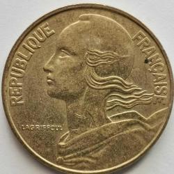 FRANSA  1983  20 CENTIMES