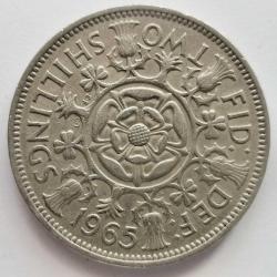 İNGİLTERE  1965  2 SHILING