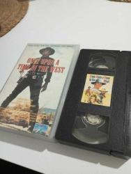 BİR ZAMANLAR BATIDA , ONCE UPON A TIME IN THE WEST , SERGİO LEONE VHS VİDEO KASET