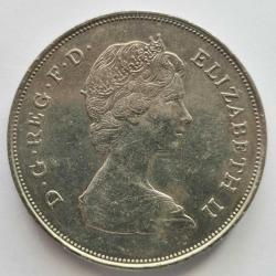 İNGİLTERE 1981 25 PENCE HATIRA Prens Charles ve Lady Diana düğünü 28,28 GRAM