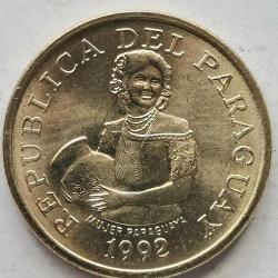 LOT.12 » PARAGUAY  1992   5  GUARANIES