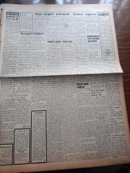 Ulus Gazetesi - Turkish Newspaper - 1 Nisan 1958 - köylü vergileri arttırılacak - muhtar ve ihtiyar meclisi seçimi 4 yılda bir yapılacak - İstanbul'da imar kazması şehzadebaşı'ndaki dükkanlara da vuruldu  fotoğraf - Kruşçef kabinesi - İkinci İnönü zaferininin yıldönümü - Merzuka Akçam Balıkesir cezaevi'ne götürülmek üzere istasyona getirildiği sırada - ekmek simit ve unlu maddeler işçileri kongresinde hayat pahalılığından dert yanıldı fotoğraf - Birleşik Arap Cumhuriyeti İsrail'i şikayet etti - Karapürçek yazan M. Sunullah Arısoy Yazı Dizisi - konferans mı temaşa mı yazan Ahmet Şükrü Esmer - Ankara'da 24 saat sinema tiyatro programı - basından özetler - Fenerbahçe Galatasaray maçının rövanşı Eylül'de 19 Mayıs stadında yapılacak - adaletli Hüseyin Ankara'ya dönüyor - Fenerbahçe Galatasaray basketbol maçında Can Bartu'nun basketi  fotoğraf - basketbolda moda Türkiye şampiyonu oldu - Genç milli takım lüksemburg'a gitti - İnci sineması Cebeci caddesi'nde pek yakında hizmete girecektir