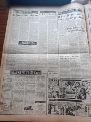 Ulus Gazetesi - Turkish Newspaper - 1 Nisan 1958 - köylü vergileri arttırılacak - muhtar ve ihtiyar meclisi seçimi 4 yılda bir yapılacak - İstanbul'da imar kazması şehzadebaşı'ndaki dükkanlara da vuruldu  fotoğraf - Kruşçef kabinesi - İkinci İnönü zaferininin yıldönümü - Merzuka Akçam Balıkesir cezaevi'ne götürülmek üzere istasyona getirildiği sırada - ekmek simit ve unlu maddeler işçileri kongresinde hayat pahalılığından dert yanıldı fotoğraf - Birleşik Arap Cumhuriyeti İsrail'i şikayet etti - Karapürçek yazan M. Sunullah Arısoy Yazı Dizisi - konferans mı temaşa mı yazan Ahmet Şükrü Esmer - Ankara'da 24 saat sinema tiyatro programı - basından özetler - Fenerbahçe Galatasaray maçının rövanşı Eylül'de 19 Mayıs stadında yapılacak - adaletli Hüseyin Ankara'ya dönüyor - Fenerbahçe Galatasaray basketbol maçında Can Bartu'nun basketi  fotoğraf - basketbolda moda Türkiye şampiyonu oldu - Genç milli takım lüksemburg'a gitti - İnci sineması Cebeci caddesi'nde pek yakında hizmete girecektir