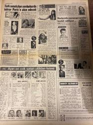 HAFTA SONU GAZETESİ DOĞUM GÜNÜ HEDİYESİ  ( Turkish Newspaper ) - 25 TEMMUZ 1971 -TAM TAKIM 8 SAYFADIR -Göksel Arsoy -Ümit Yaşar Oğuzcan -Nilüfer Koçyiğit -Ekrem Bora -Cüneyt Arkın -Arzu Okay -Yusuf -Sevda Ferdag -Metin Ersoy -Öztürk Serengil -Sevim Tuna -Müjdat Gezen -Serpil -Nihavent -Avni Yalçın -Müşerref Tezcan -Acı Pirinç -Mualla Süer -Nedret Tosun -Ediz Hun -Nurhat Taylan -Tuna Taylan -Muhtar Gezen -Katja Ebstein -Melike Umay -Abdülvahap -İbrahim Eren -Sevil ve Yüral -Erol Büyükburç -Dursun Salmen -Nathalie Delon -Alain Delon -Anthony Delon -Ira Furstenberg -Dirk Bogarde -Bjørn Andersen -Melina Mercouri -James Bond -Gönül Ülkü -Gazanferr Özcan -Yeşim Oğulcül -Memduh Ün -Ayhan Aydan -Leyla ve Hakan Ulusak -Sadiye ve Şerafettin Özdemir -Ayşe Küntür -Haldun Aktürk -Atagül Özdemir -Cengiz Akduman -Alp Arslan -Ahmet Karabulut -Neslişah Kunt -Bülent Gündüz -Prof. Dr. Adnan Yücel -Doç. Dr. Salih Eriş -Ayfer Dinç -Feridun Tüzün -Şeraf Yurga -Mahin Sandırcıoğlu -Bengül Hotar -Fikri Öcal -A