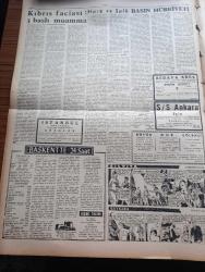 Ulus Gazetesi - Turkish Newspaper - 31 Mart 1958 - Çubuklu barajı'nda dün büyük Bir tehlike önlendi - Ankaragücü stadı'nda Galatasaray 1 Fenerbahçe 1 fotoğraf - İngiliz hükümeti son kararında direniyor Kıbrıs'ta Türk uçaklarına konan kayıtlar henüz kaldırılmadı - sendika başkanları toplanıyor - Bulganin'in yeni görevi - Tabipler Bankası yönetmeliği hazır - İsrail ve Suriye Kuvvetleri çarpıştı - Cumhuriyetçi Millet Partisi Hürriyet İle birleşmek istediğini açıkladı - Karapürçek yazan M. Sunullah Arısoy Yazı Dizisi - gizli Radyo Türkçe yayına devam ediyor - İspanya'da grev durumu - Ankara'da 24 saat sinema tiyatro programı - 12.000 meraklının 137.080 lira ödeyerek takip ettiği maç Galatasaray Fenerbahçe - Metin Oktay'ın golü fotoğraf - Fenerbahçe kalecisi Şükrü'nün müdahalesi fotoğraf - Türkiye basket şampiyonasında Fenerbahçe ve Galatasaray Galip - Ömer Besim koşusu - Gençlerbirliği kasımpaşa'ya 3-1 yenildi - evlat filmi Dörtyol Melek ve Dışkapı şan sinemasında - Raybank
