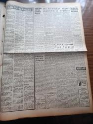 Ulus Gazetesi - Turkish Newspaper - 31 Mart 1958 - Çubuklu barajı'nda dün büyük Bir tehlike önlendi - Ankaragücü stadı'nda Galatasaray 1 Fenerbahçe 1 fotoğraf - İngiliz hükümeti son kararında direniyor Kıbrıs'ta Türk uçaklarına konan kayıtlar henüz kaldırılmadı - sendika başkanları toplanıyor - Bulganin'in yeni görevi - Tabipler Bankası yönetmeliği hazır - İsrail ve Suriye Kuvvetleri çarpıştı - Cumhuriyetçi Millet Partisi Hürriyet İle birleşmek istediğini açıkladı - Karapürçek yazan M. Sunullah Arısoy Yazı Dizisi - gizli Radyo Türkçe yayına devam ediyor - İspanya'da grev durumu - Ankara'da 24 saat sinema tiyatro programı - 12.000 meraklının 137.080 lira ödeyerek takip ettiği maç Galatasaray Fenerbahçe - Metin Oktay'ın golü fotoğraf - Fenerbahçe kalecisi Şükrü'nün müdahalesi fotoğraf - Türkiye basket şampiyonasında Fenerbahçe ve Galatasaray Galip - Ömer Besim koşusu - Gençlerbirliği kasımpaşa'ya 3-1 yenildi - evlat filmi Dörtyol Melek ve Dışkapı şan sinemasında - Raybank