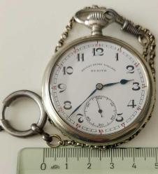 İSVİÇRE DDY ZENİTH MARKA ORİJİNAL ANTİK KURMALI  MUHTEŞEM BAKIMLI GÜMÜŞ KÖSTEKLİ CEP SAATİ ZZ1TT1R ÇOK ÇOK NADİR