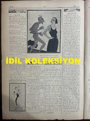 Osmanlıca Akbaba Mizah Dergisi-Gazetesi, Orijinal Dönem Basım, (Ottoman Magazine-Newspaper) - 6 Mart 1924 - Sayı: 131 - Rumi: 6 Mart 1340 - Hicri: 29 Recep 1342 - Hilafetin Kaldırılmasına Dair Karikatürist Ramiz Gökçe'nin Çalışması: 