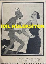 Osmanlıca Akbaba Mizah Dergisi-Gazetesi, Orijinal Dönem Basım, (Ottoman Magazine-Newspaper) - 6 Mart 1924 - Sayı: 131 - Rumi: 6 Mart 1340 - Hicri: 29 Recep 1342 - Hilafetin Kaldırılmasına Dair Karikatürist Ramiz Gökçe'nin Çalışması: 