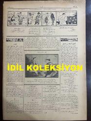 Osmanlıca Akbaba Mizah Dergisi-Gazetesi, Orijinal Dönem Basım, (Ottoman Magazine-Newspaper) - 19 Ocak 1924 - Sayı: 117 - Rumi: 19 Kanun-i Sani 1340 - Hicri: 10 Cemaziyelahir 1342 - Karikatürist Ramiz Gökçe'nin Çalışması 