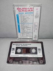 Kaset Burhan Çaçan Ayaz geceler albümü. Orijinal 1988 Kağıt Baskı tertemiz koleksiyonluk