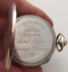 İSVİÇRE ASLAN FİGÜRLÜ ÖZEL YAPTIRILAN ANCRE MARKA ORİJİNAL ANTİK KURMALI MUHTEŞEM BAKIMLI GÜMÜŞ KASA CEP SAATİ G1A1L1A1 ÇOK NADİR