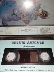 Kaset Belkıs Akkale güvercinim albümü. Orijinal Dönem Kağıt Baskı tertemiz koleksiyonluk