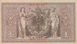 Almanya 1000 Mark, 1910 Tarihli Büyük Boy Para