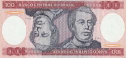 Brezilya, 100 Cruzeiros (1984) ÇİL Eski Yabancı Kağıt Para