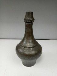 Antika Osmanlı Nadir Bardak Kapaklı Bakır Başucu Sürahisi