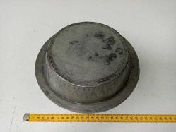 Antika Osmanlı Yazılı Kırlangıç Geçme Bakır Tabak