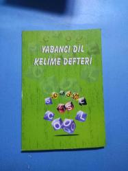 YABANCI DİL KELİME DEFTERİ