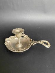 Ağır döküm şinanay kandil mumluk pirinç döküm 70lerden